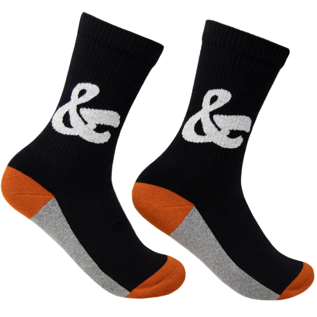Ampersand Socks - Black